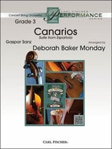 Canarios Orchestra sheet music cover